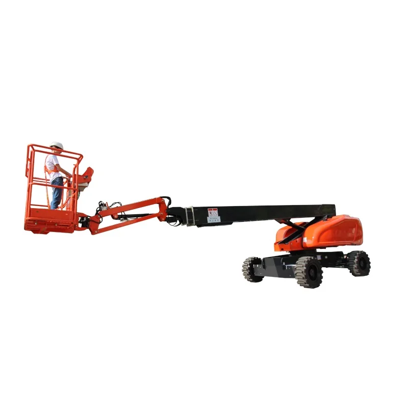 High-Performance Access: 14.36m Straight Arm Boom Lift 400S, Self-Propelled for Demanding Jobs