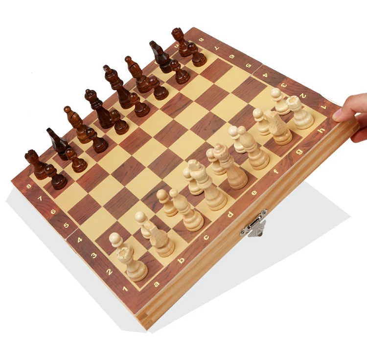 Magnetic Travel Chess Set With Folding Chess Board Educational Toys For Kids And Adults