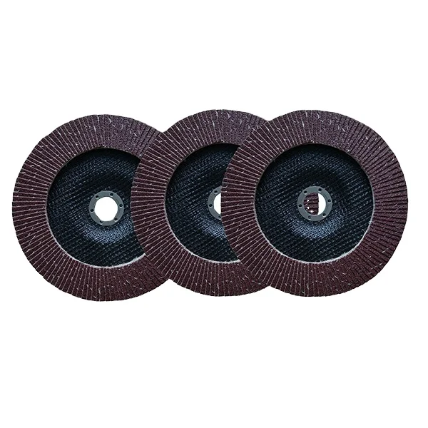 115mm 4.5 Inch  Flap Disc Metal Polishing  Fiberglass Backing Sanding  Abrasive Disc Flap