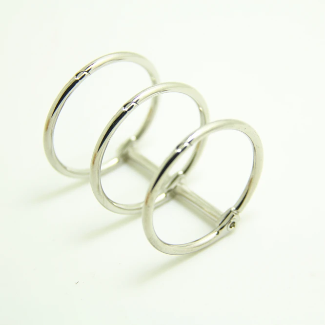 Wholesale 3 Rings Binder Metal Calendar Ring Journal DIY Binders