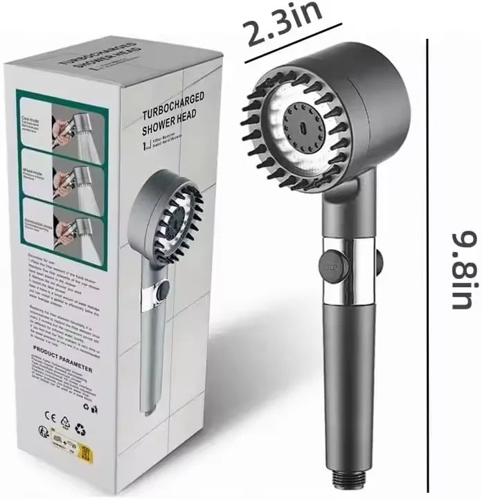 LIzhen 2024 Hot Sale Shower Head Filter Bathroom Water Tap Hot And Cold Mixer 3 Water Mode With Massage Part