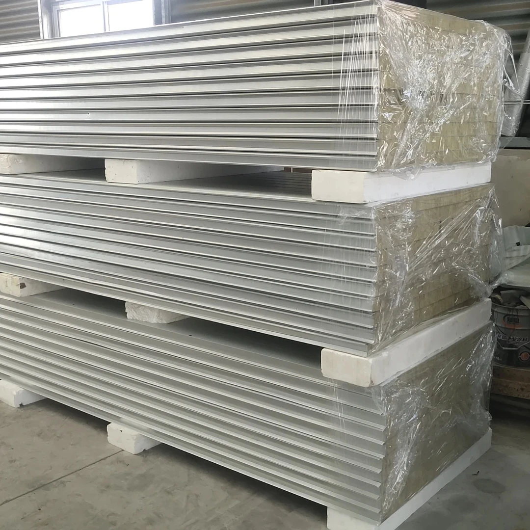 Interior Basalt Rock Mineral Wool Wall Panels Fiberglass Insulation 250mm Sandwich Panels Rock Wool For Sale