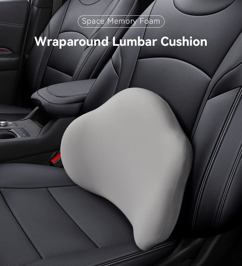 Memory Foam Back Cushion Lower Back Pain Relief Lumbar Pillow Back Support Cushion for Office Chair