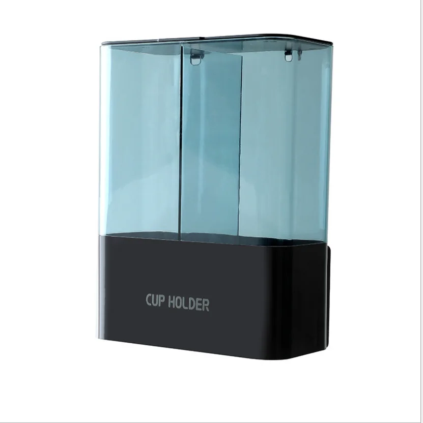 Wall Mounted Household Disposable Cup Holder Maximum 7.5 cm Paper Cup Dispenser