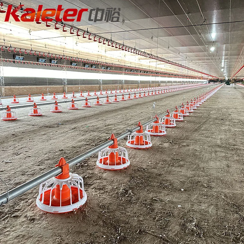 Automatic Pan Feeding System Machine Broiler Farm Poultry Raising Chicken House Feeder Line Auger Chicken Poltry House Feeders