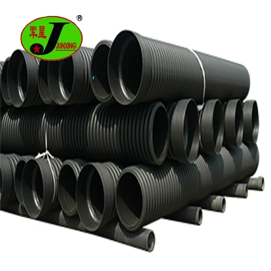 Высокая плотность поли этилена (HDPE) дренажной трубы водопропускной системы дренажа ливневой воды