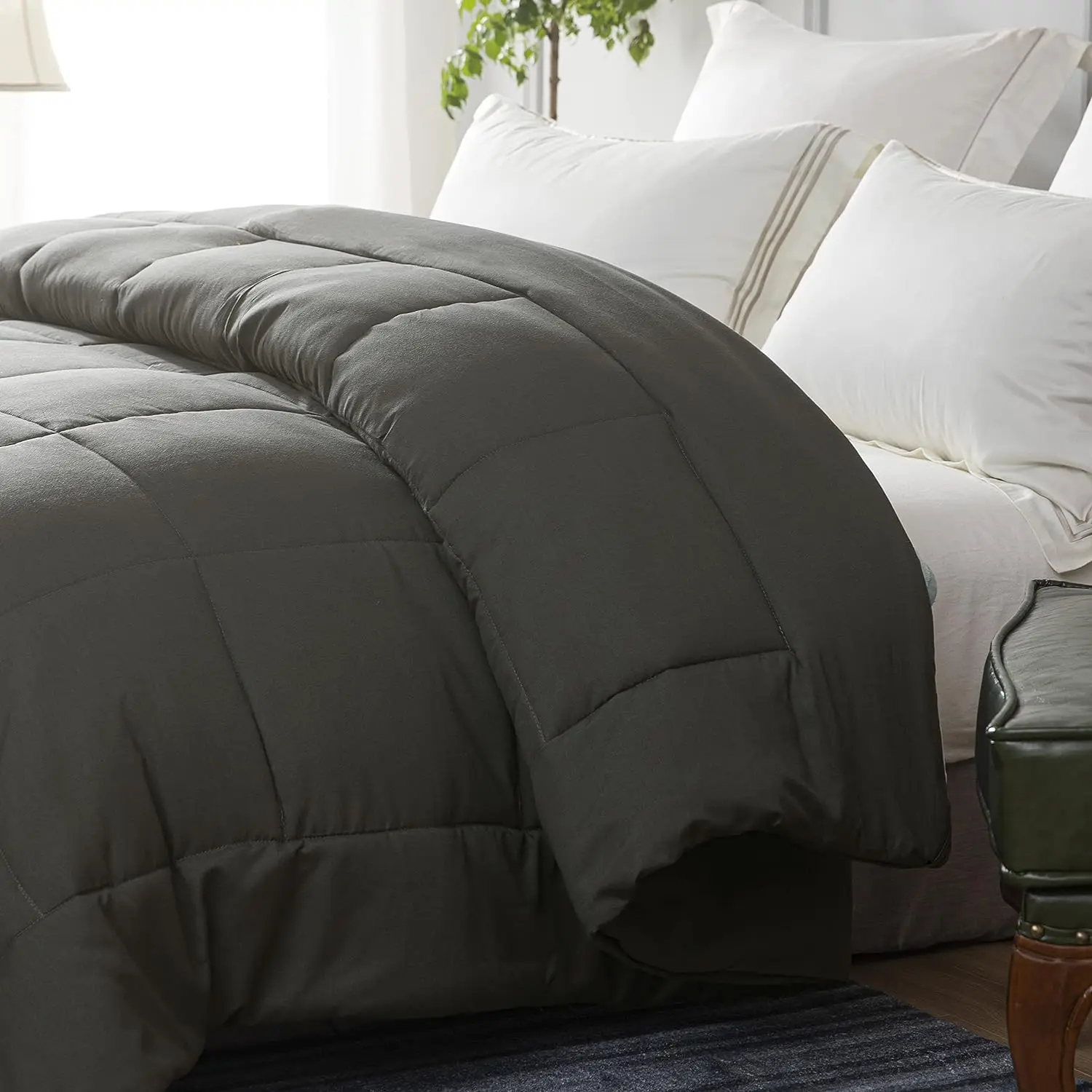 Duvet, Hotel, Quilt, Quilted Quilt, High Quality Hotel Comforter, Delicate Fluffy Comforter, Fluffy Duck Down Alternative Quilt