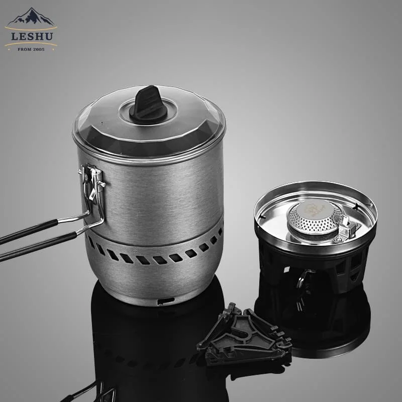 Hot sale four seasons portable backpacking mini gas aluminium reactor outdoor integrated picnic stove