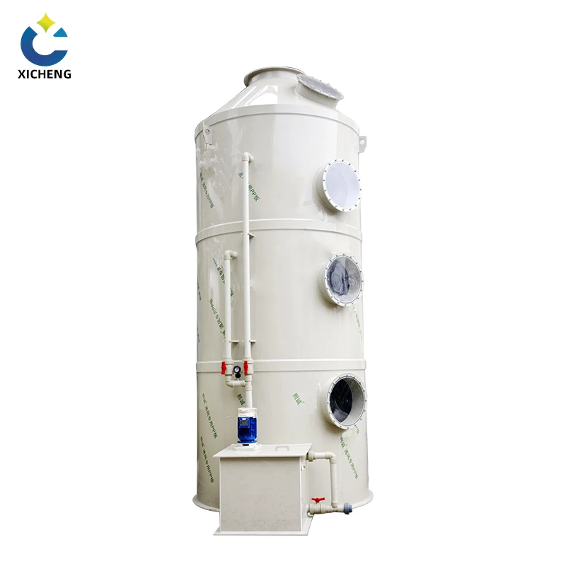 Spray Paint Factory Pungent Waste Gas Treatment Equipment Wet Scrubber