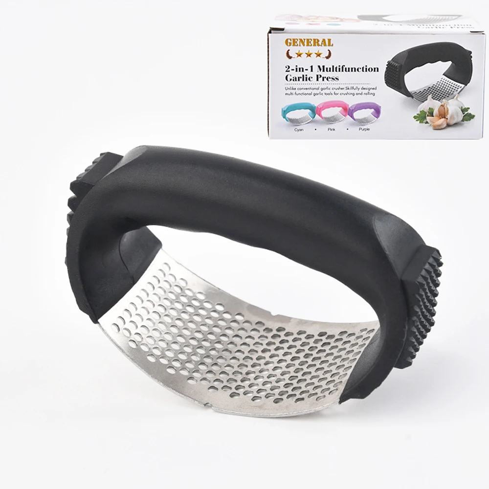 Hot sales Fruit Vegetable Tools Baby food kitchen gadgets Stainless Steel Potato Ricer Masher Press Garlic Press
