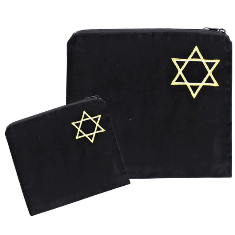 Высококачественная тфилиновая сумка бархатная вышитая Еврейская tallit