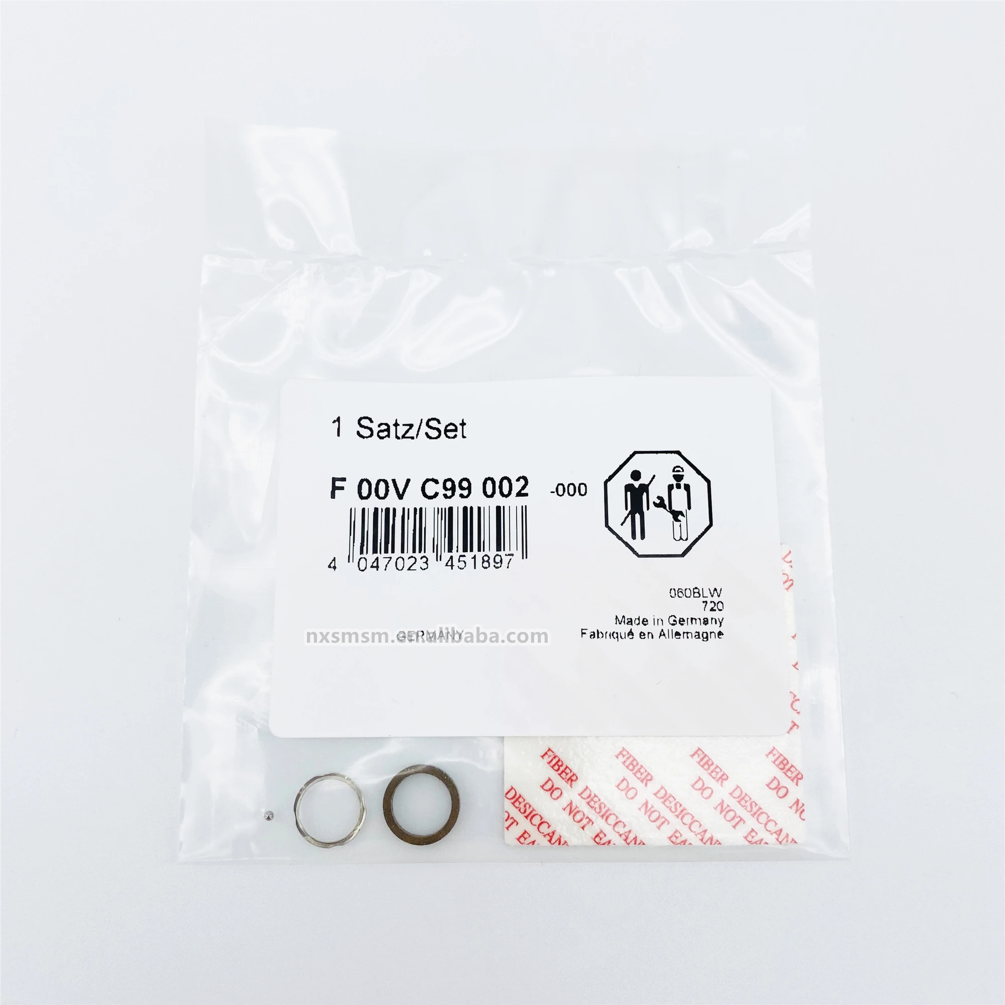 Diesel Common Rail Repair Kits 1.34mm Injector Overhaul Kit F00VC99002 for EURO 3 B-osch 0 445 120 injectors