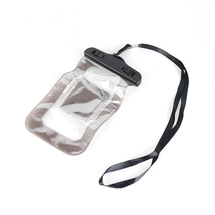 IPX8 outdoor waterproof pvc pouch waterproof phone bag for cellphone