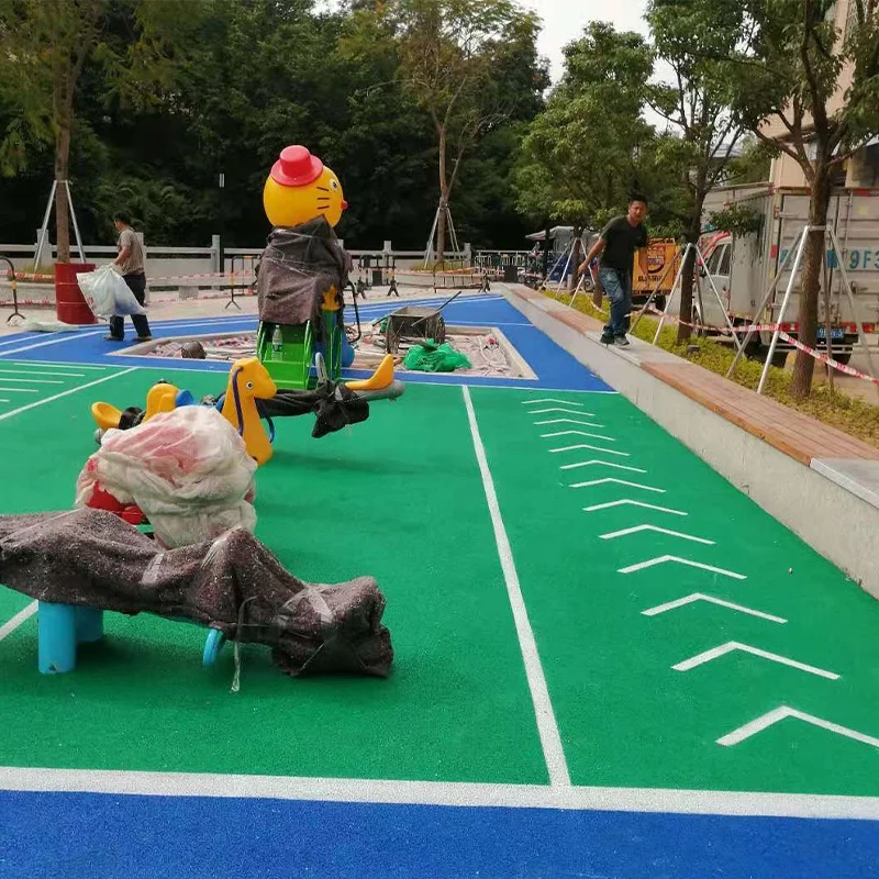 
Hot sale rubber epdm granule Non-smell Recycled EPDM granule for playground Non-toxic colored epdm granules 