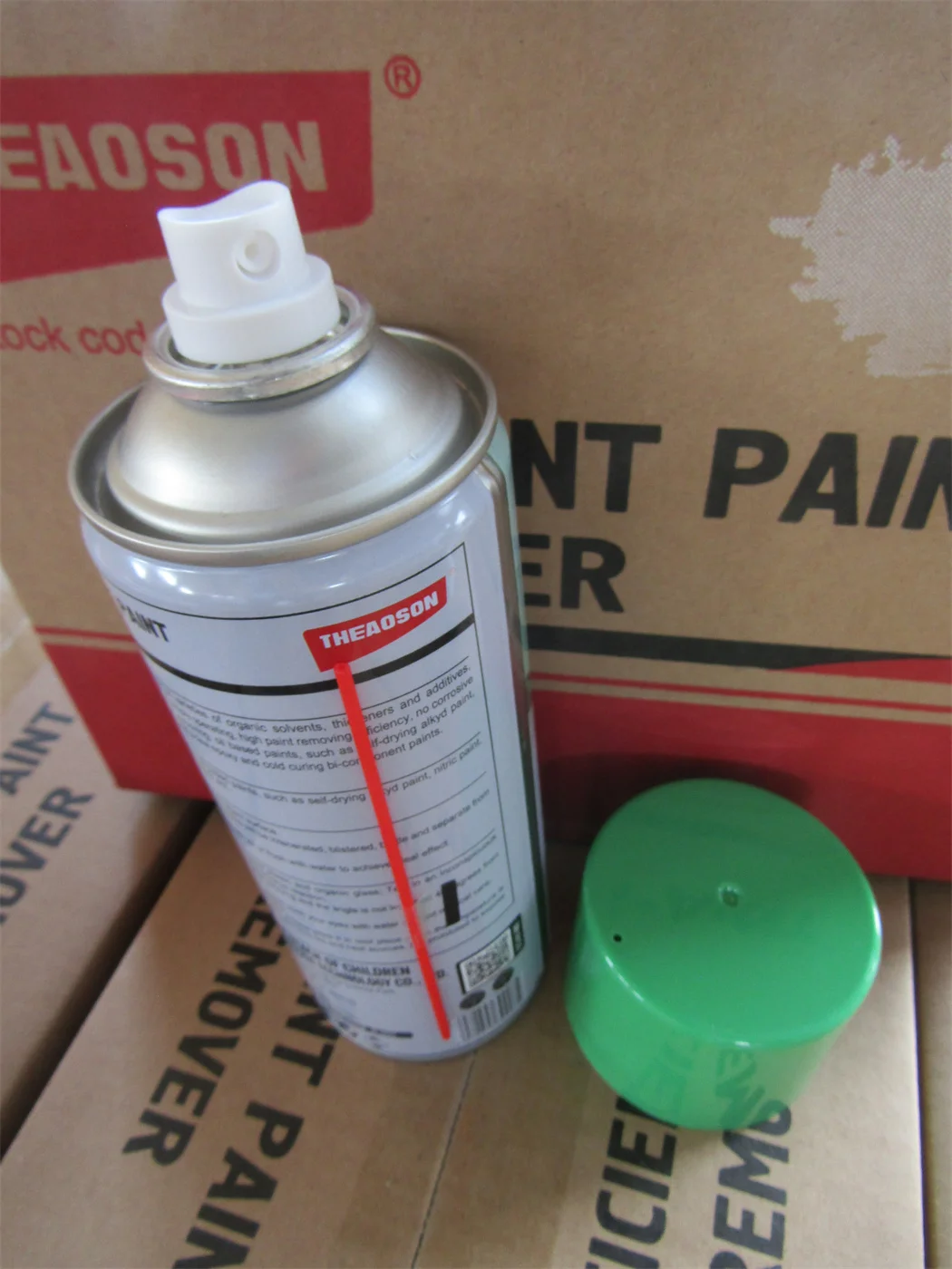 THEAOSON 400ml Industrial Non-Toxic Strength Paint & Varnish Ready-Strip Graffiti Remover for Layers of Latex Paints