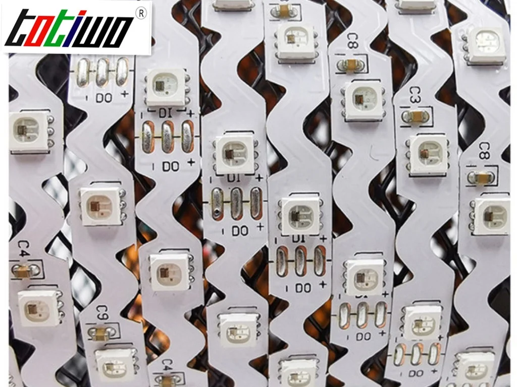  Шириной 6 мм DC 12V 9W SMD 2835 гибкие светодиодные ленты S форма IP 68