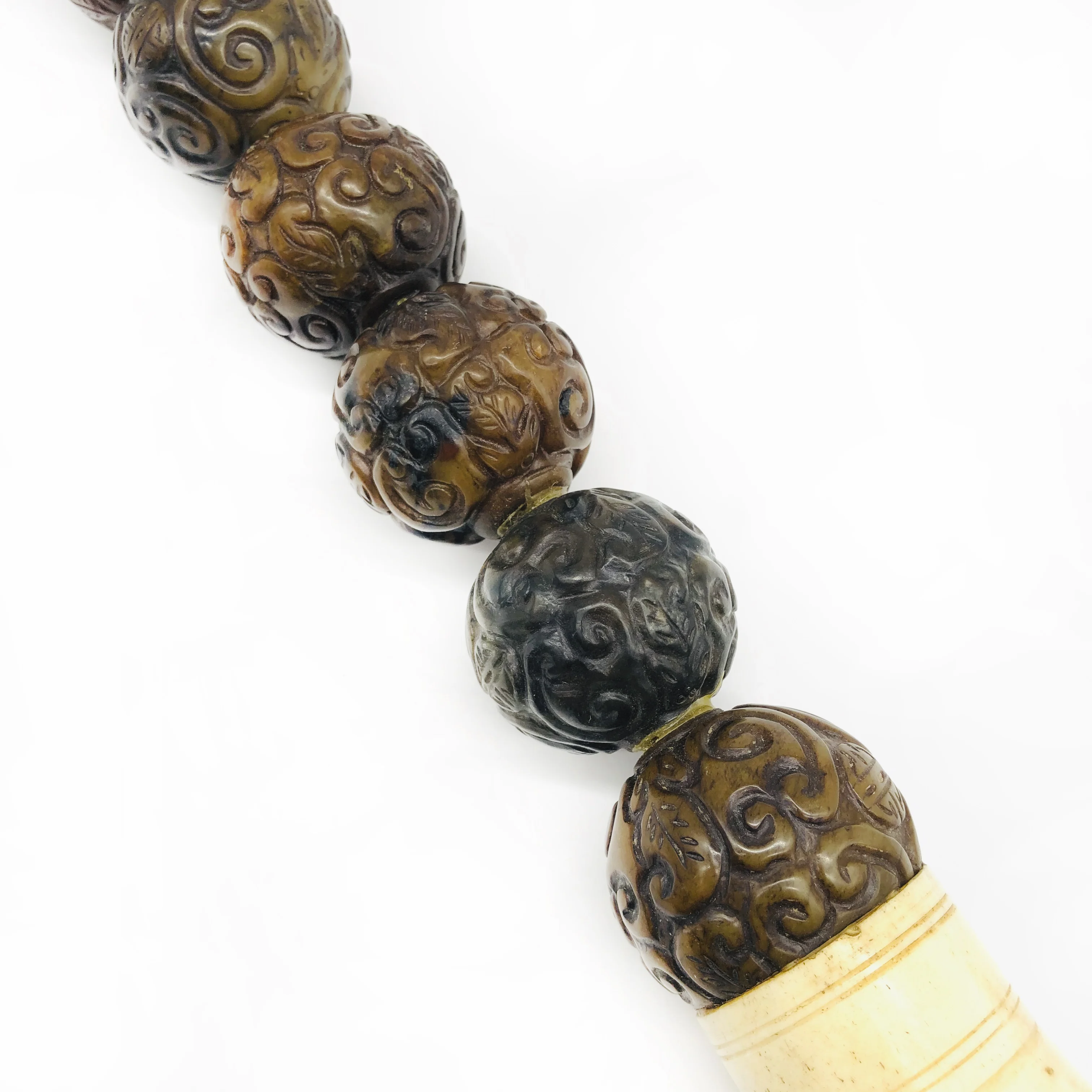 Indoor decoration jade stone calligraphy Chinese brush pen