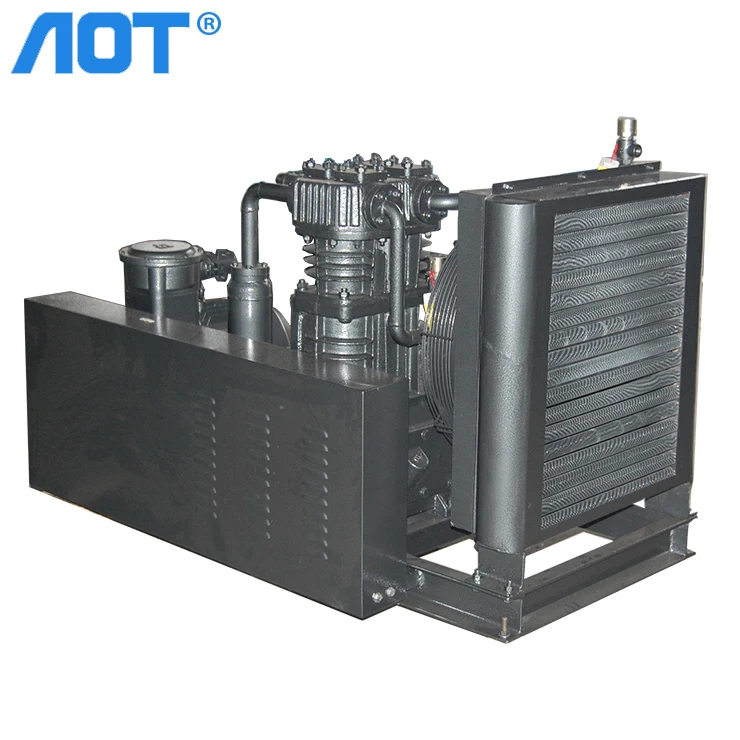 New 380V AC Power Lubricated Piston Air Compressor 37KW Natural Gas Compressor with 25bar Working Pressure Oil Lubrication Style