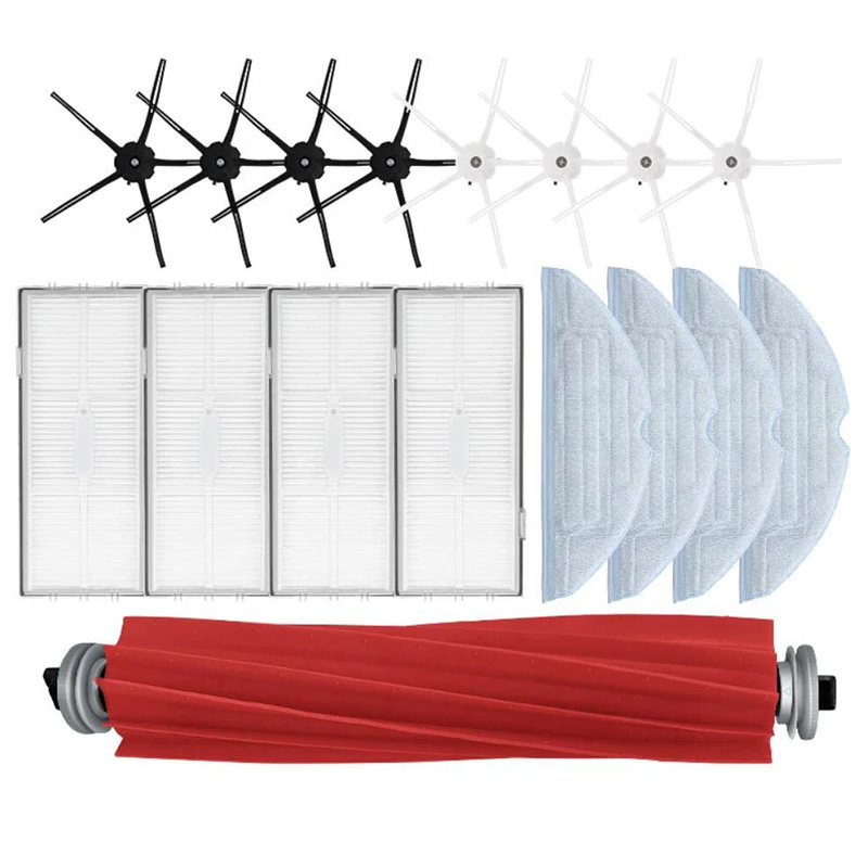 Replacement Parts for Xiaomi Roborock S7 T7S T7 Plus Robot Vacuum Cleaner Main Brush/Filter/Side Brush/Mop Pad