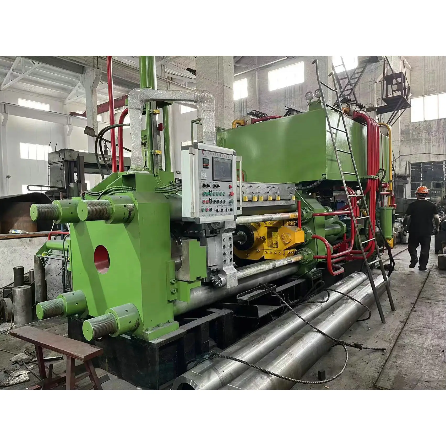 TXCJ-800Ton Double Acting Brass Aluminium Copper Tube Hot Extrusion Press Machine