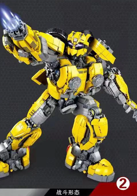 Transformed Toy Block Set  Robot Optimus Hornet Warrior Collector Building Block for Kids Educational Toys Block