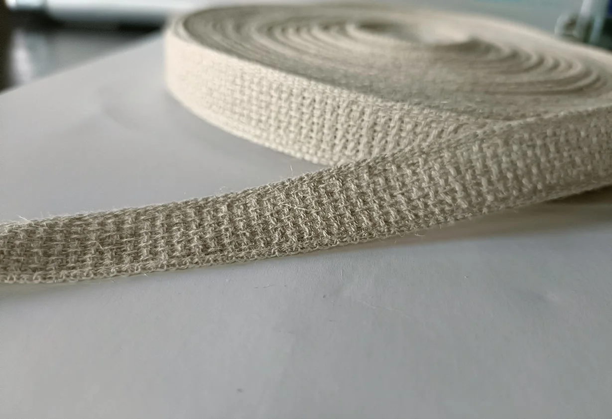 Quality Natural 5-60mm for shoes Factory Bulk 6mm Jute Sisal Natural Hemp Manila  braided hemp belt