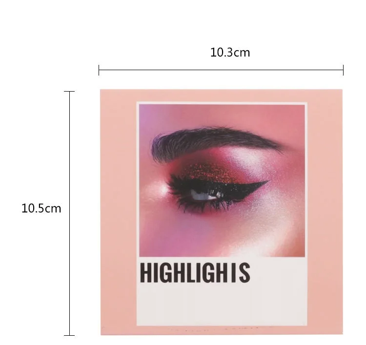 
Wholesale private label pressed highlighter palette best nude makeup vegan matte color face highlighter makeup powder 