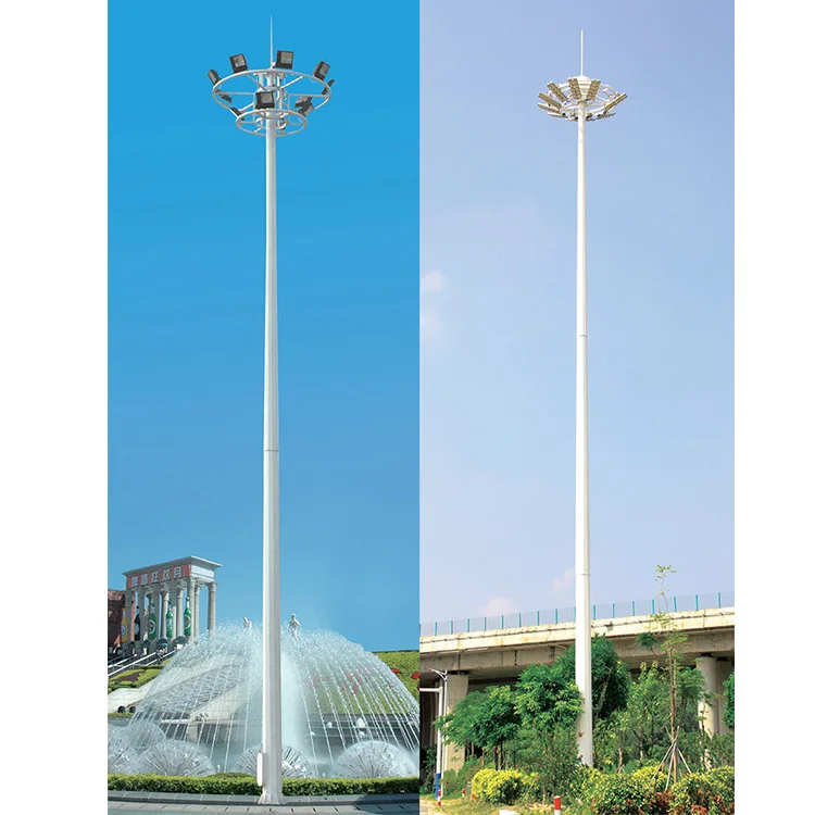 10M Solar Street Light Pole LED Road Lighting Pole