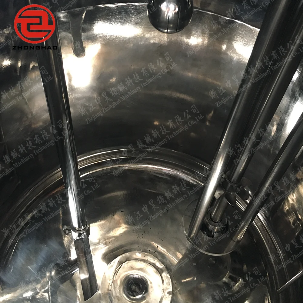 Factory hot sale stainless steel steam heating emulsifier homogenizer vacuum blade stirring emulsifying tank emulsified asphalt