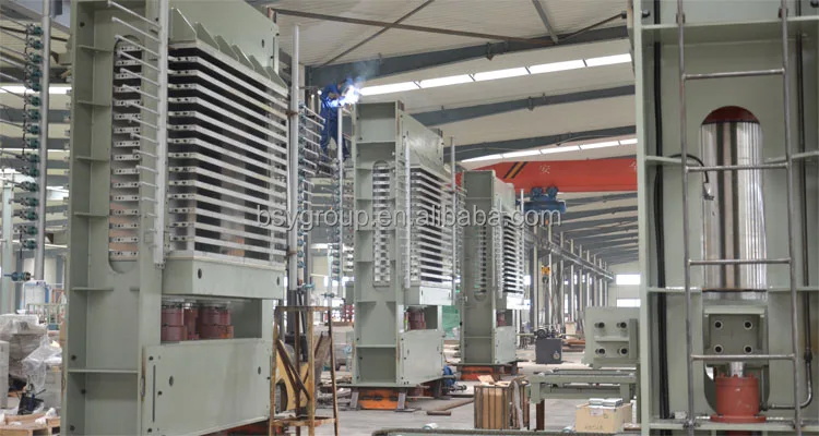 Пресс для фанеры CE