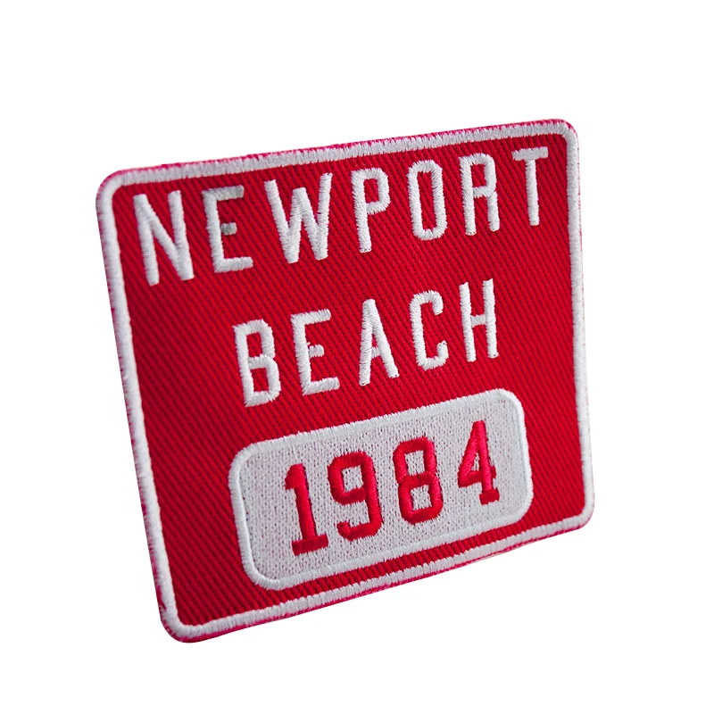 Personalized Cotton Twill Fabric Embroidery Patches