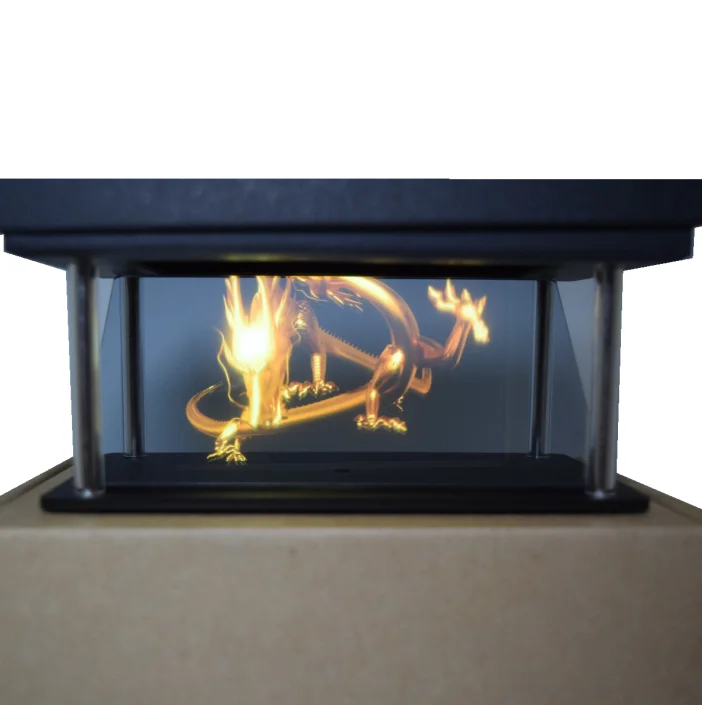 New Advertising Hologram 3D Display / 180 Degree 3D Holographic projection
