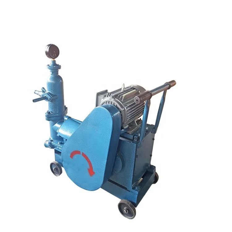 Small Horizontal Bar Cement Mortar Pump for Prestressed Engineering
