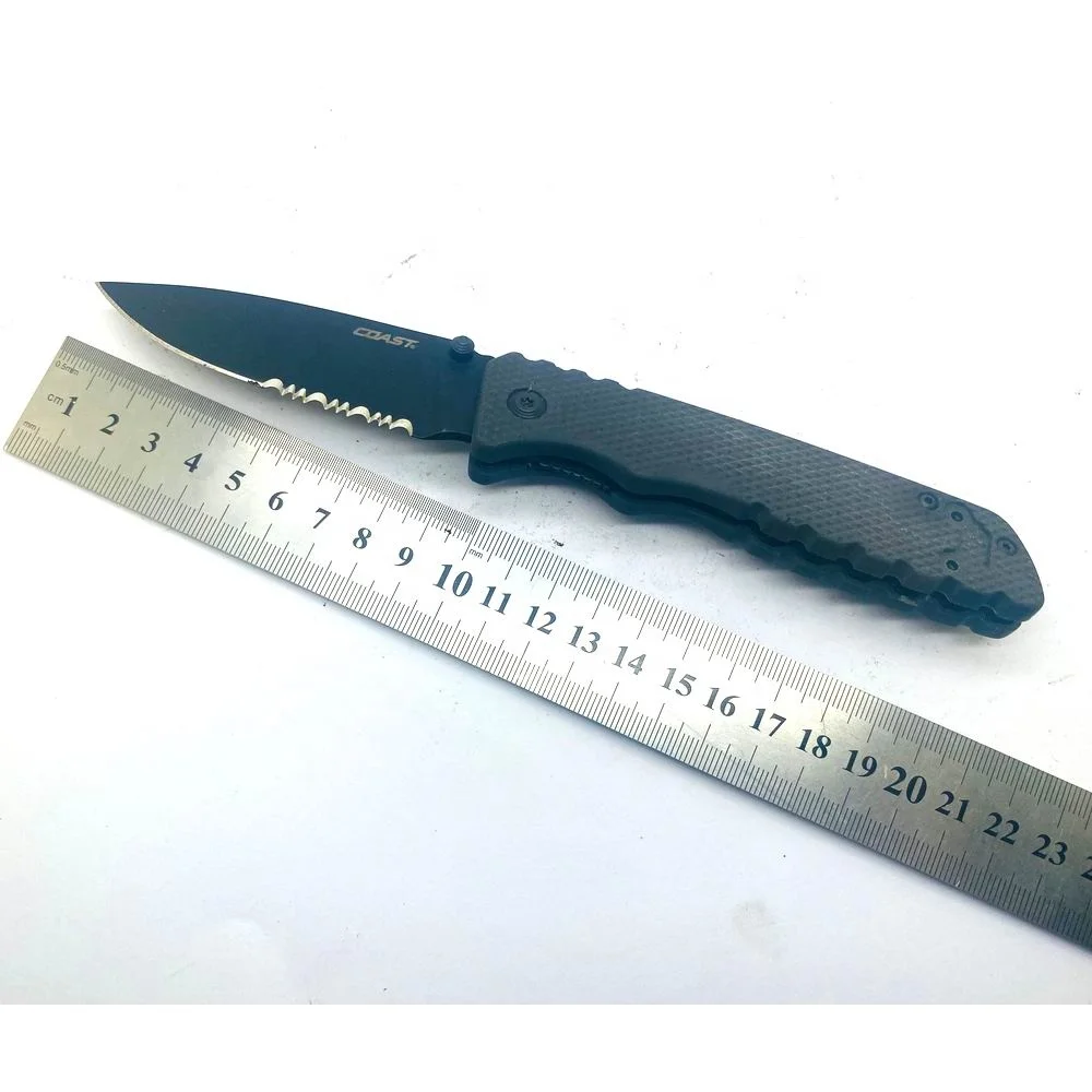 stainless steel material type utility tactical camping hunting pocket knives outdoor folding knife