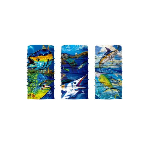 Бесшовная уличная многофункциональная бандана из 100% полиэстера с сублимационной печатью