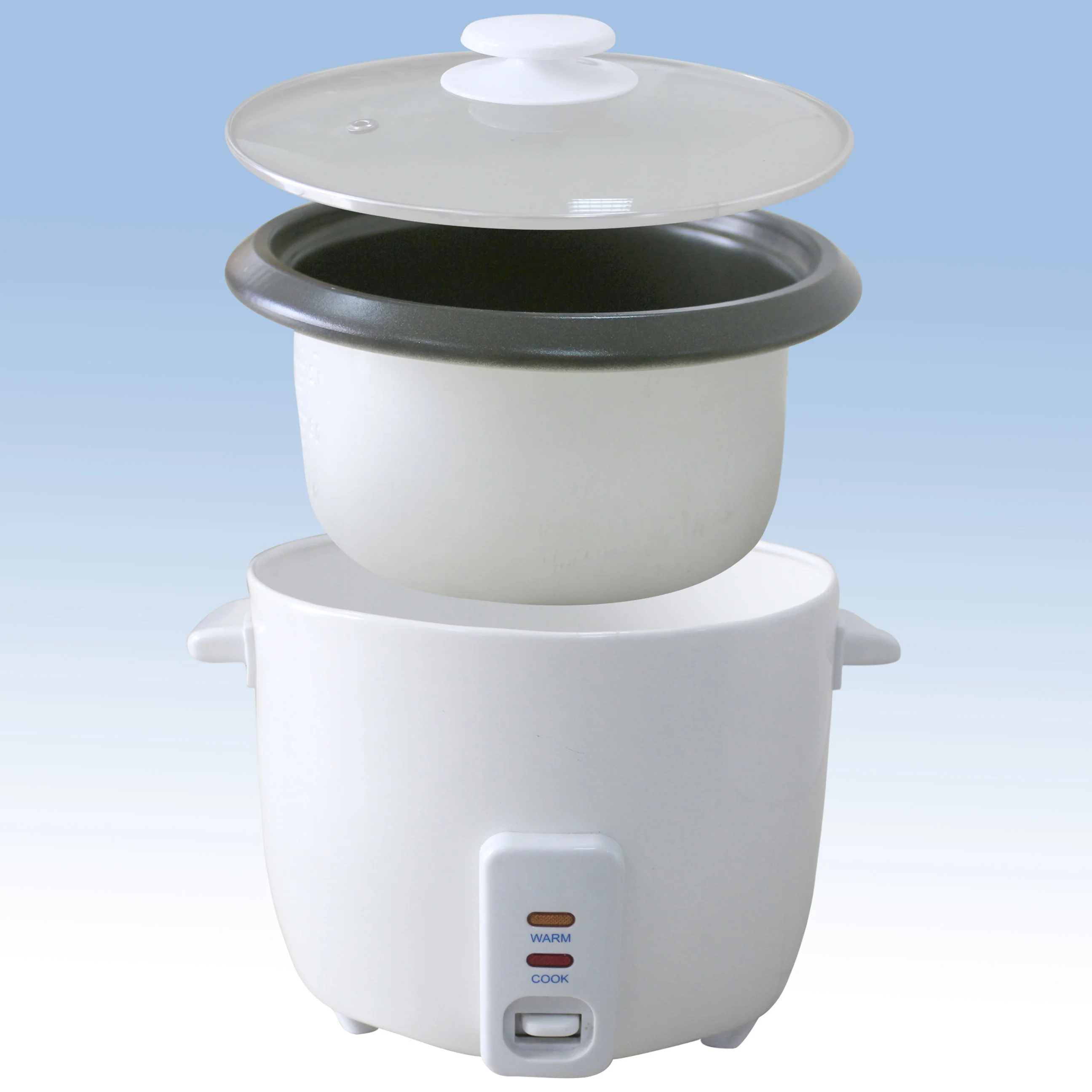 White color 1.8L Electric Drum Rice cooker