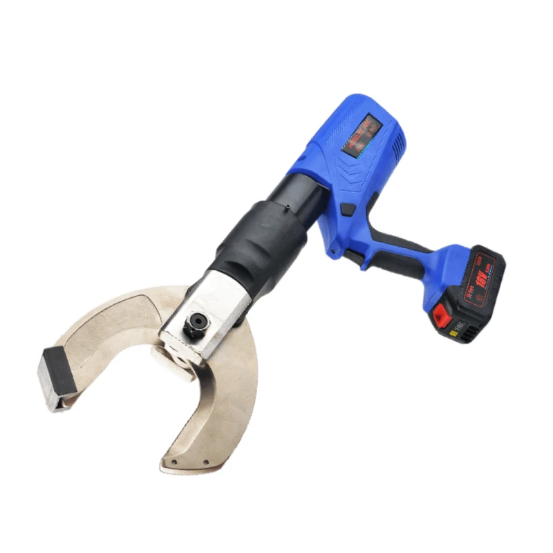 18V Heavy Duty Cordless Electric Hydraulic Cable Cutter Kit Battery Powered Steel Machine Cutting Wire Cu/Al Armored Crimping