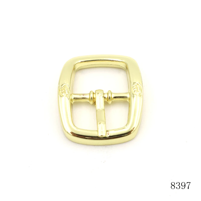 Gold Mini Buckle 15mm Pin Zinc Alloy for High Quality Leather Belt