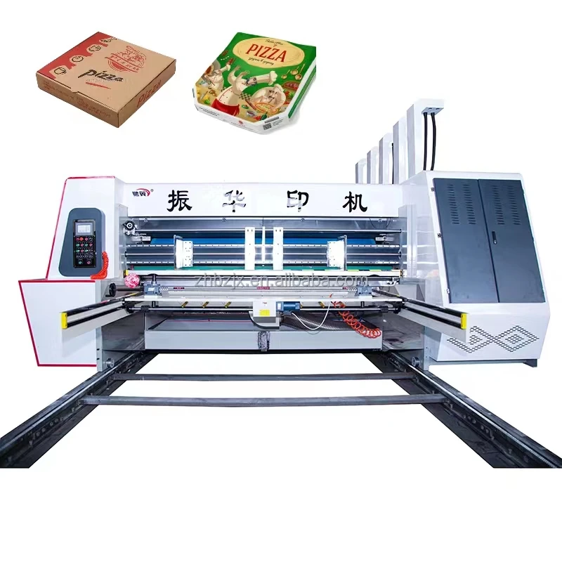 ZHENHUA SYKM High Quality 3 Color Corrugated Carton Printing Machine Flexo Printer Slotter For Sale
