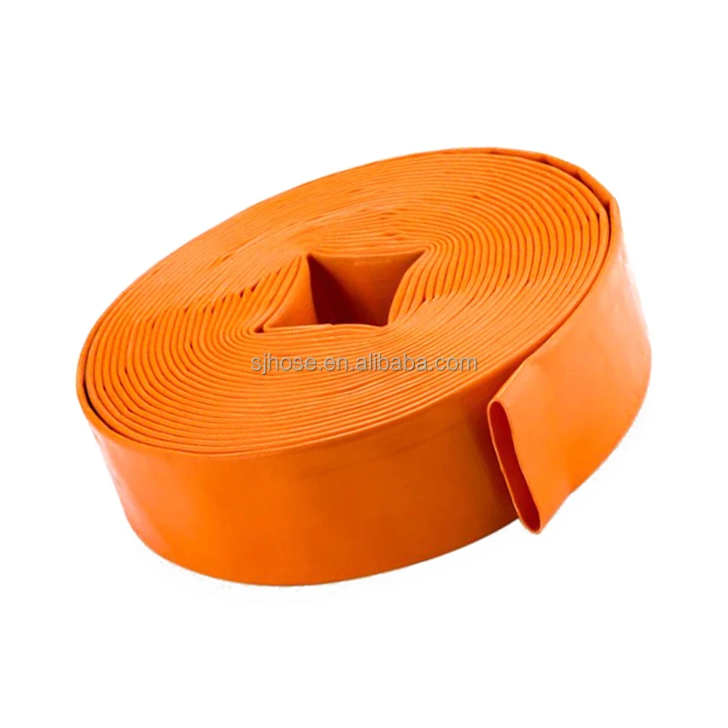 1 1.5 2 3 4 5 6 8 Inch Agriculture PVC Layflat Hose Irrigation Fabric Lay Flat Garden Hose Canvas Water Pipe