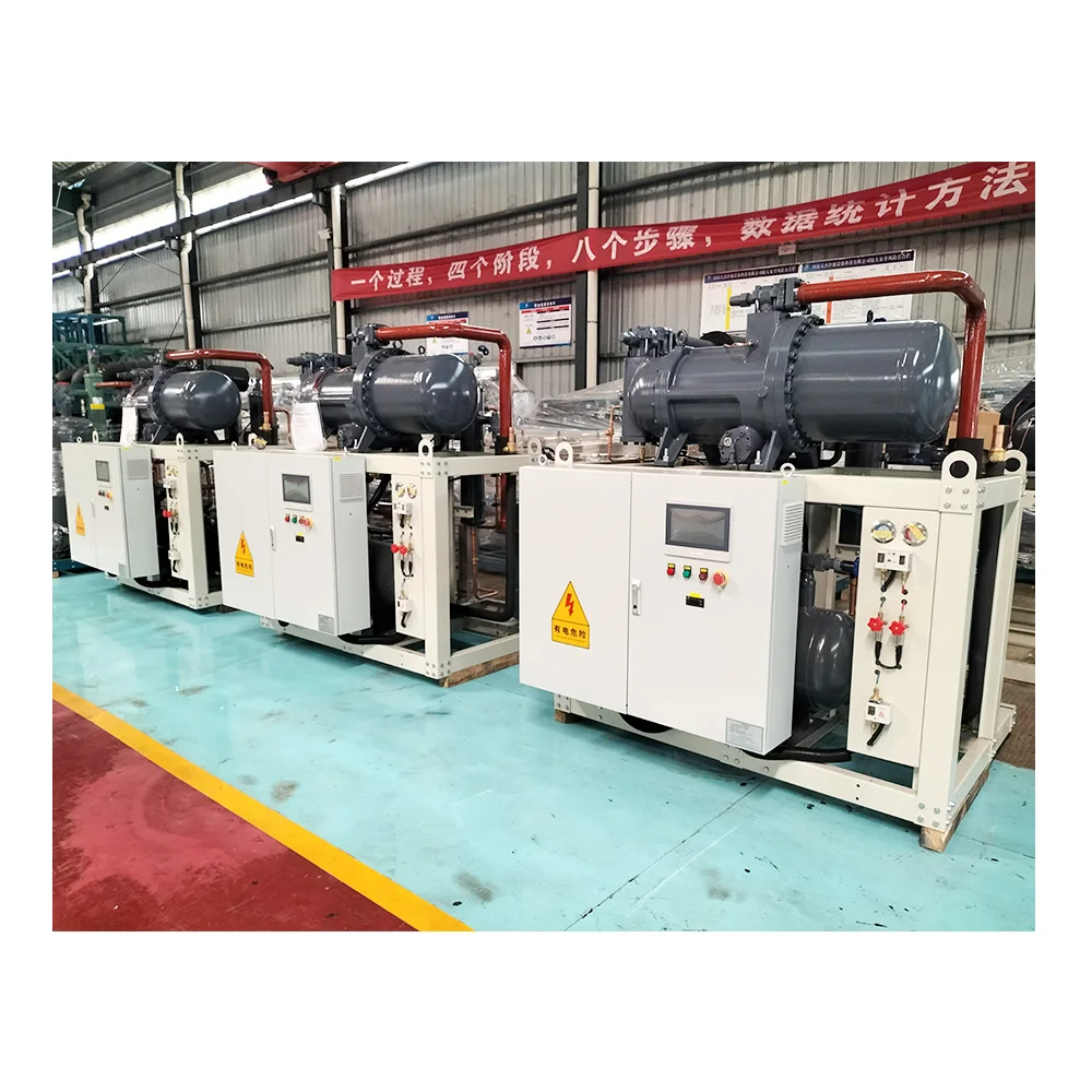screw compressor air cooled condensing unit for vegetable cold storage room