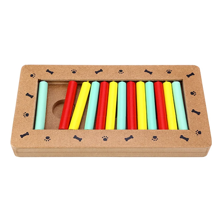 Best Newest Puzzle Toys Pet Feeder Treat Wooden Interactive Dog Puzzles To Cats