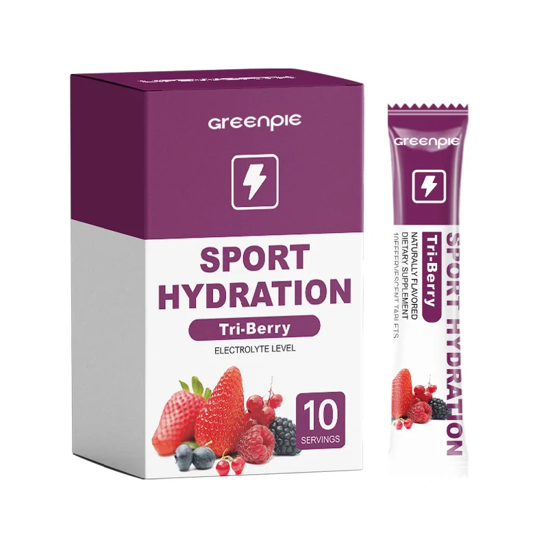 Greenpie OEM Mixed Berry Electrolyte Powder Restore Energy Dehydration Supplement Electrolyte powder