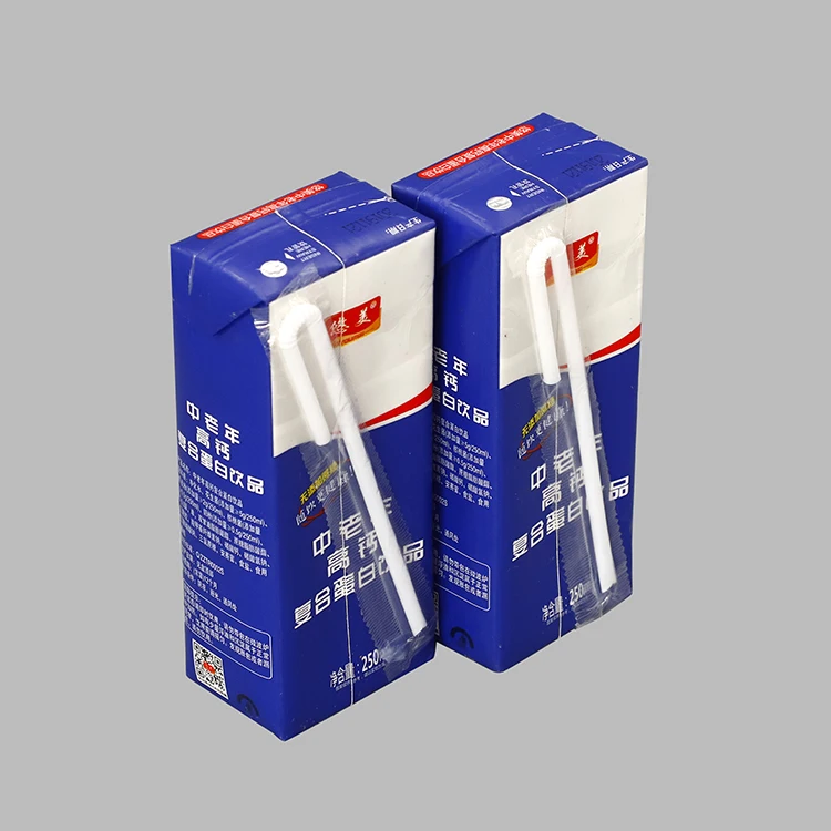 200ml Aseptic Package Paper For Juice Milk   Brick Shape