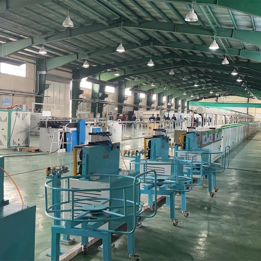 Copper Coil Continuous Plating Machine Steel Wire Zinc Electroplating Plant Reel to Reel Automatic Galvanizing Line