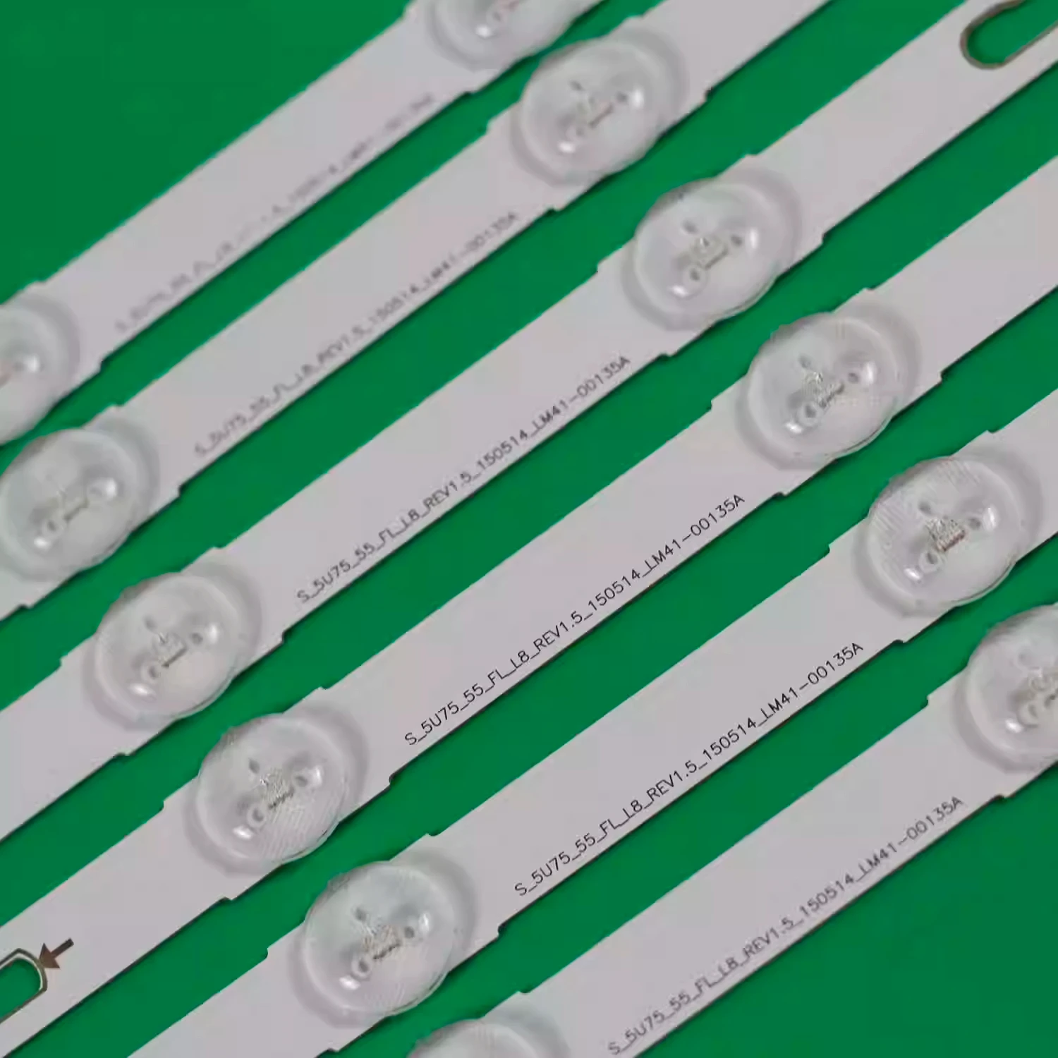 HX-NO.820 New LCD TV Backlight Strip V5DU-550DCA-R1 V5DU-550DCB-R1 For Samsung 55KU7350 BN96-39659A BN96-339660A