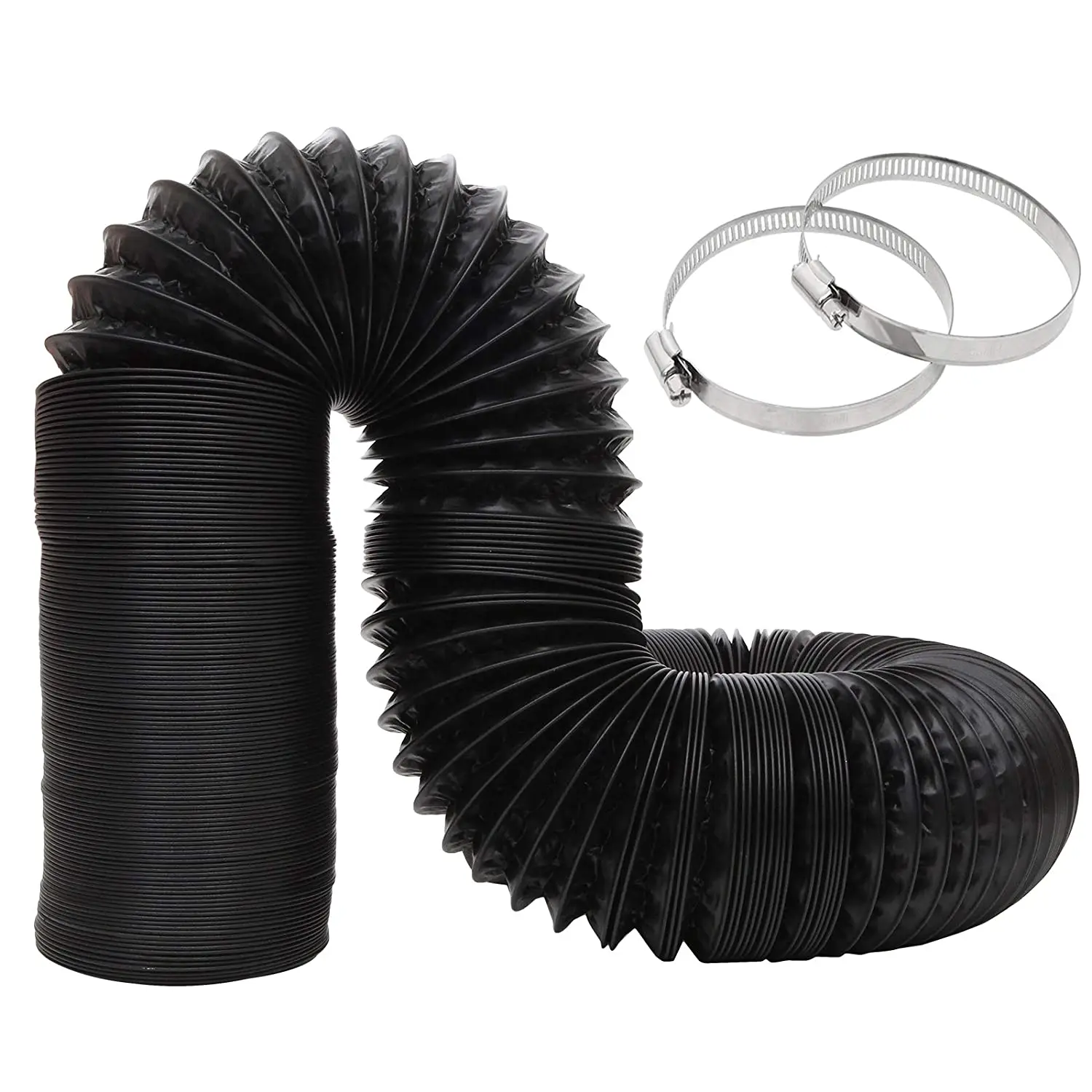 AC PVC duct hose Combine PVC Aluminum Flexible Duct for ventilation