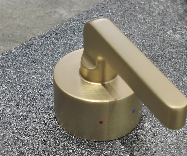 10 Inch Rainfall Shower Head Faucet Set Wall Mounted Hot and Cold Brass Gold Shower Mixer