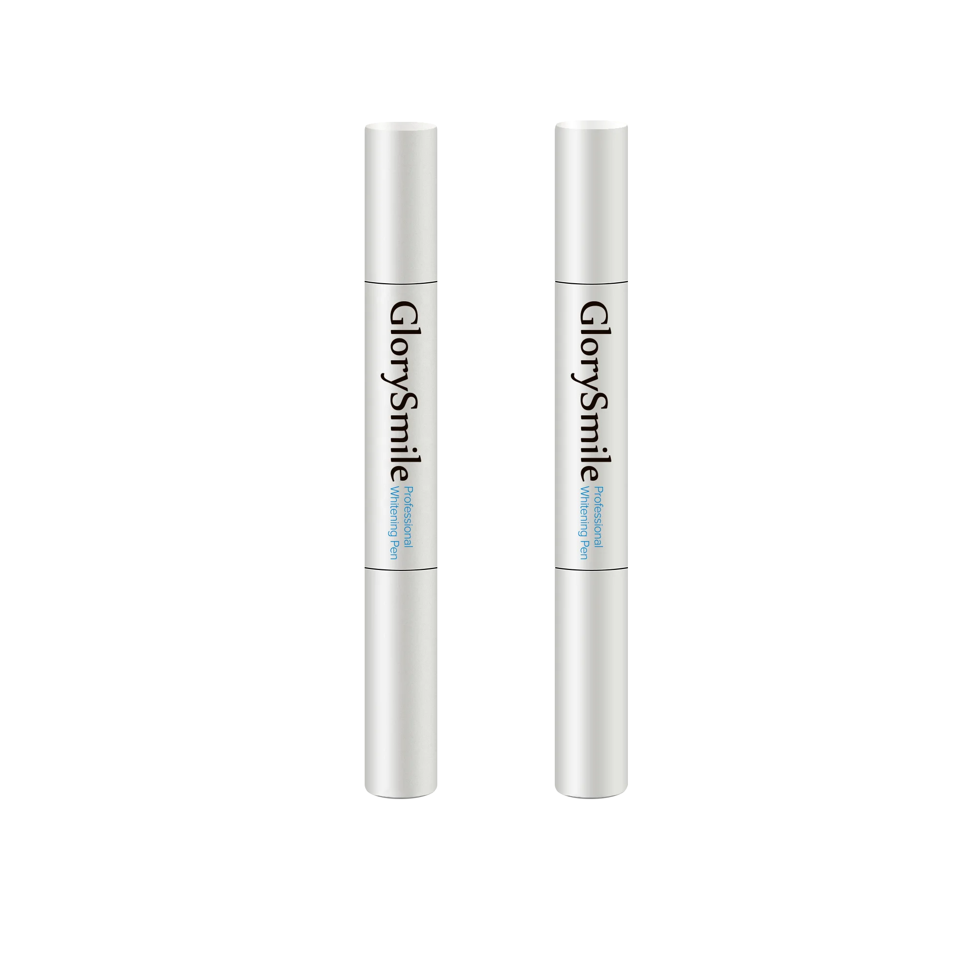 2ml New Dazzling Twist Up Cosmetic Pen Aluminum Matt White Tooth Bleaching Gel Dental Teeth Whitening Pens