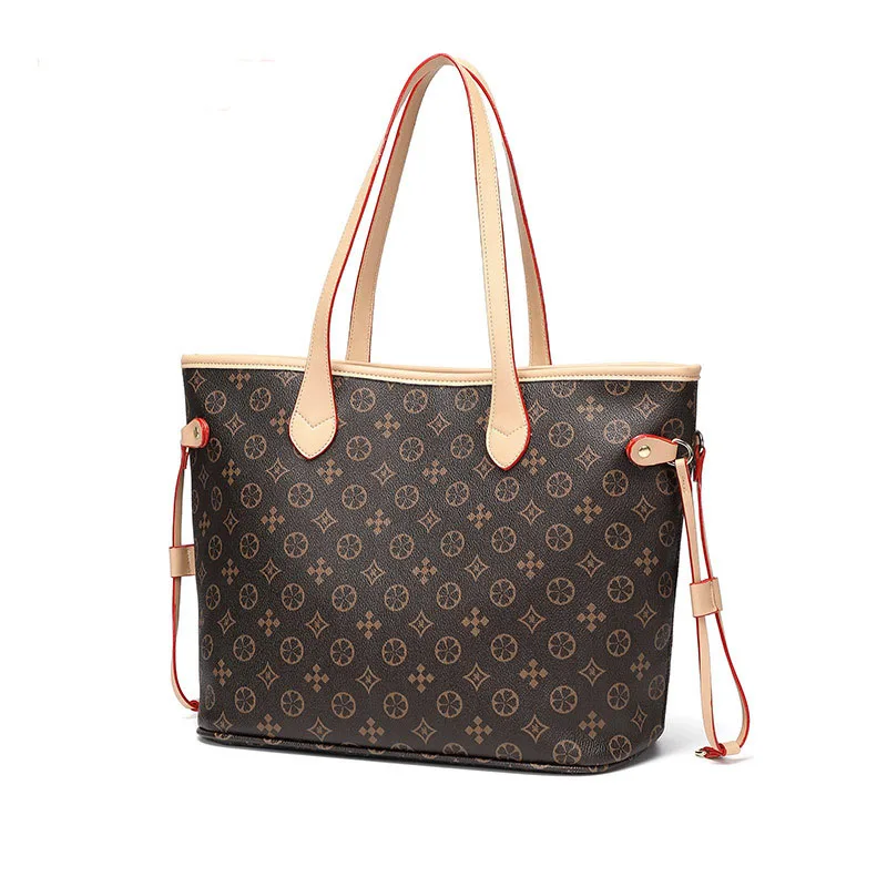 2022 wholesale shoulder fashion leather luxury fashion women tote bag PU shopper handbag purse designer handbags famous brands